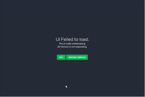 avast ui failed to load after windows update
